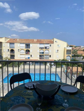 NP170-A261 Appartement 2 pièces mezzanine Narbonne Plage